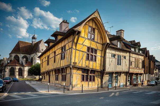 Le centre ville de Troyes